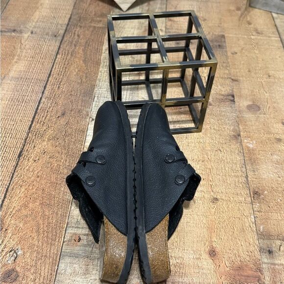 Birkenstock Birkis US L 7 M 5 Black Pebbled Camden Close Toe Clog Mule buckle - Picture 6 of 14